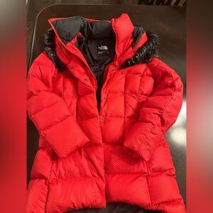 North Face 550 Goose Down Parka Jacket